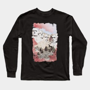 Mount Rushmore Long Sleeve T-Shirt